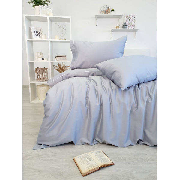 Постельное белье Tivolyo Home Casual (серый) 1.5-спальное