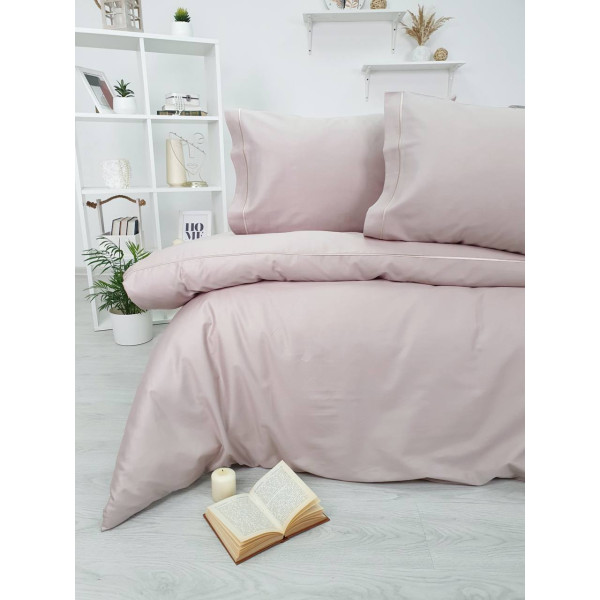 Постельное белье Tivolyo Home Casual (кофейный) 1.5-спальное