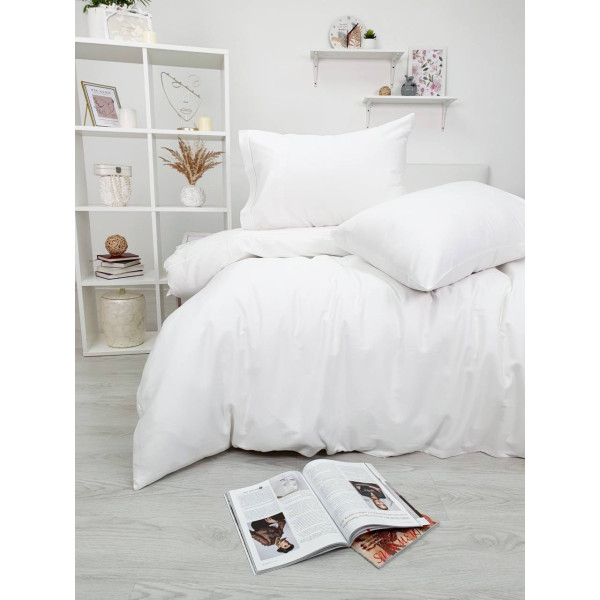 Постельное белье Tivolyo Home Casual (кремовый) семейное