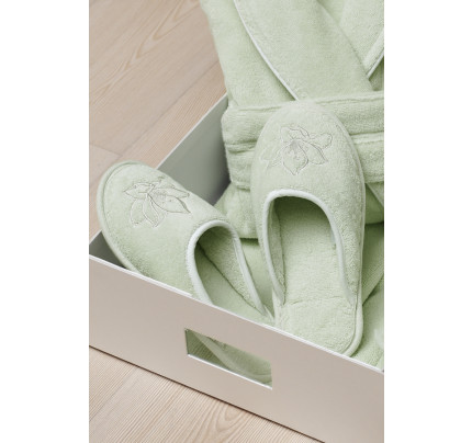 Тапочки Soft Cotton Lilium (зеленый)