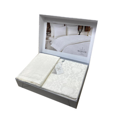 Постельное белье Maison D'or Gupursuz Pearl крем евро