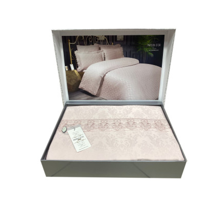 Постельное белье Maison D'or Gupurlu Emerald пыльная роза евро