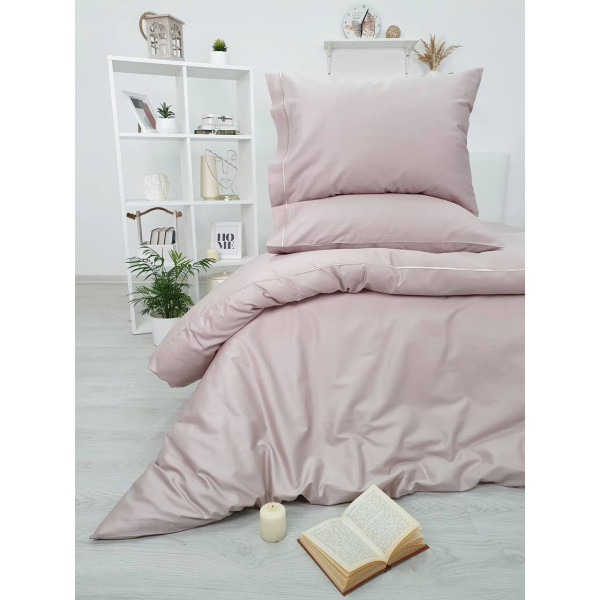 Постельное белье Tivolyo Home Casual (кофейный) 1.5-спальное, дополнительное фото