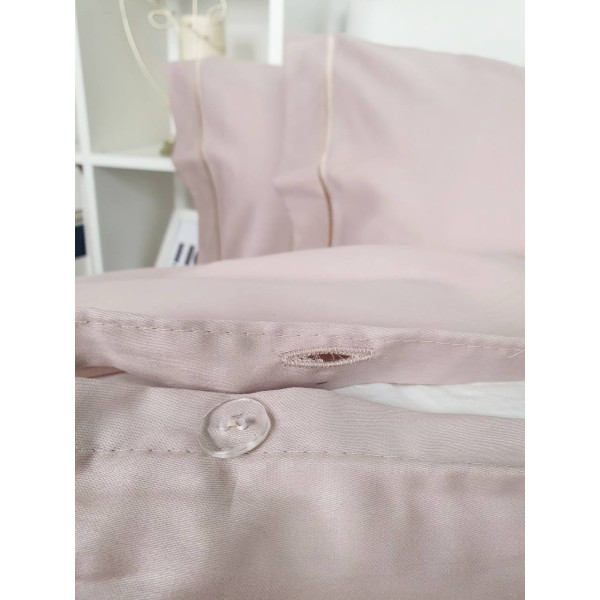 Постельное белье Tivolyo Home Casual (кофейный) 1.5-спальное, дополнительное фото