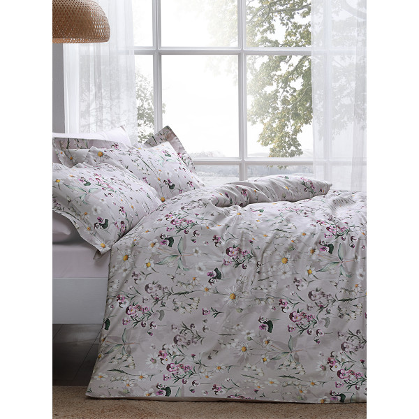 Постельное белье Tivolyo Home Daisy бежевый, дополнительное фото
