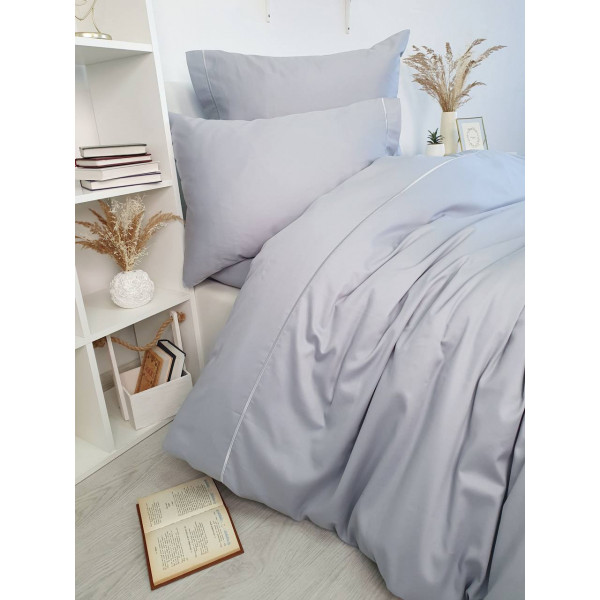 Постельное белье Tivolyo Home Casual (серый) семейное, дополнительное фото