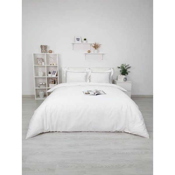 Постельное белье Tivolyo Home Line Nakisli (крем-бирюзовое), дополнительное фото