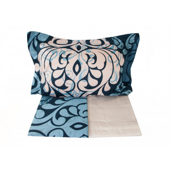Постельное белье Karven Laura navy blue, дополнительное фото