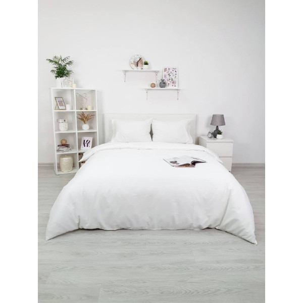 Постельное белье Tivolyo Home Casual (кремовый) семейное, дополнительное фото