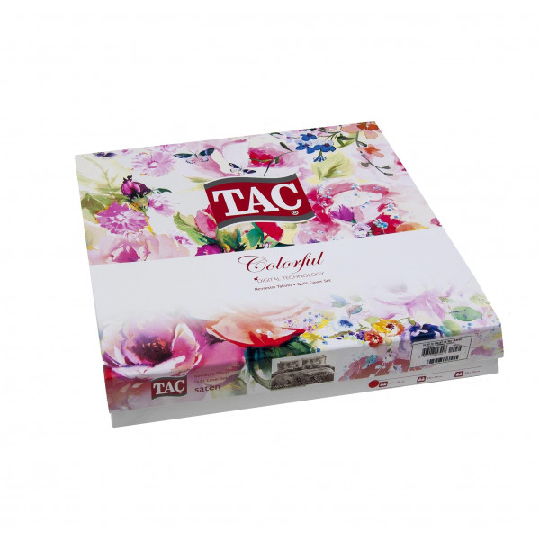 Постельное белье TAC Premium DIGITAL сатин SEINE серый, дополнительное фото