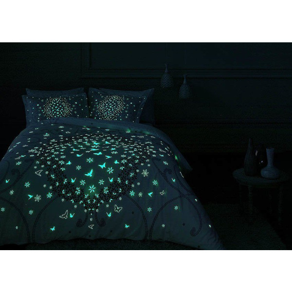 Постельное белье TAC GLOW SATEN Molly евро, дополнительное фото