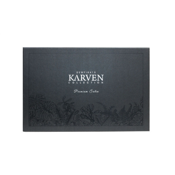 Постельное белье Karven (300 tc) премиум евро VANDELA White, дополнительное фото