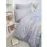 Постельное белье Tivolyo Home Casual (серый) 1.5-спальное